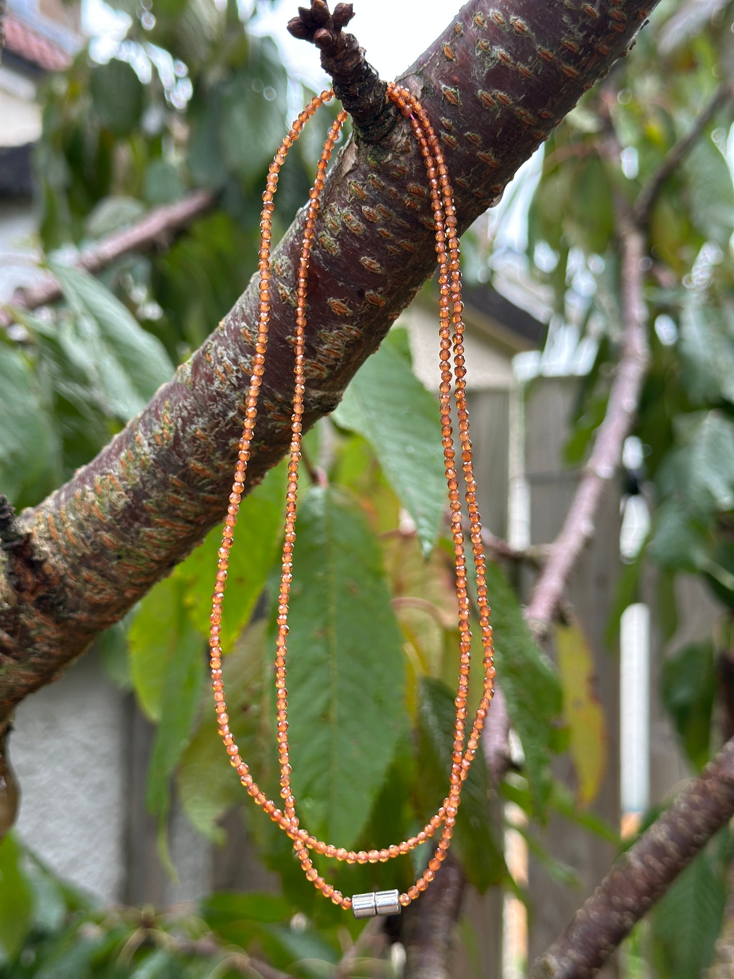 Fanta Garnet Necklace/Bracelet